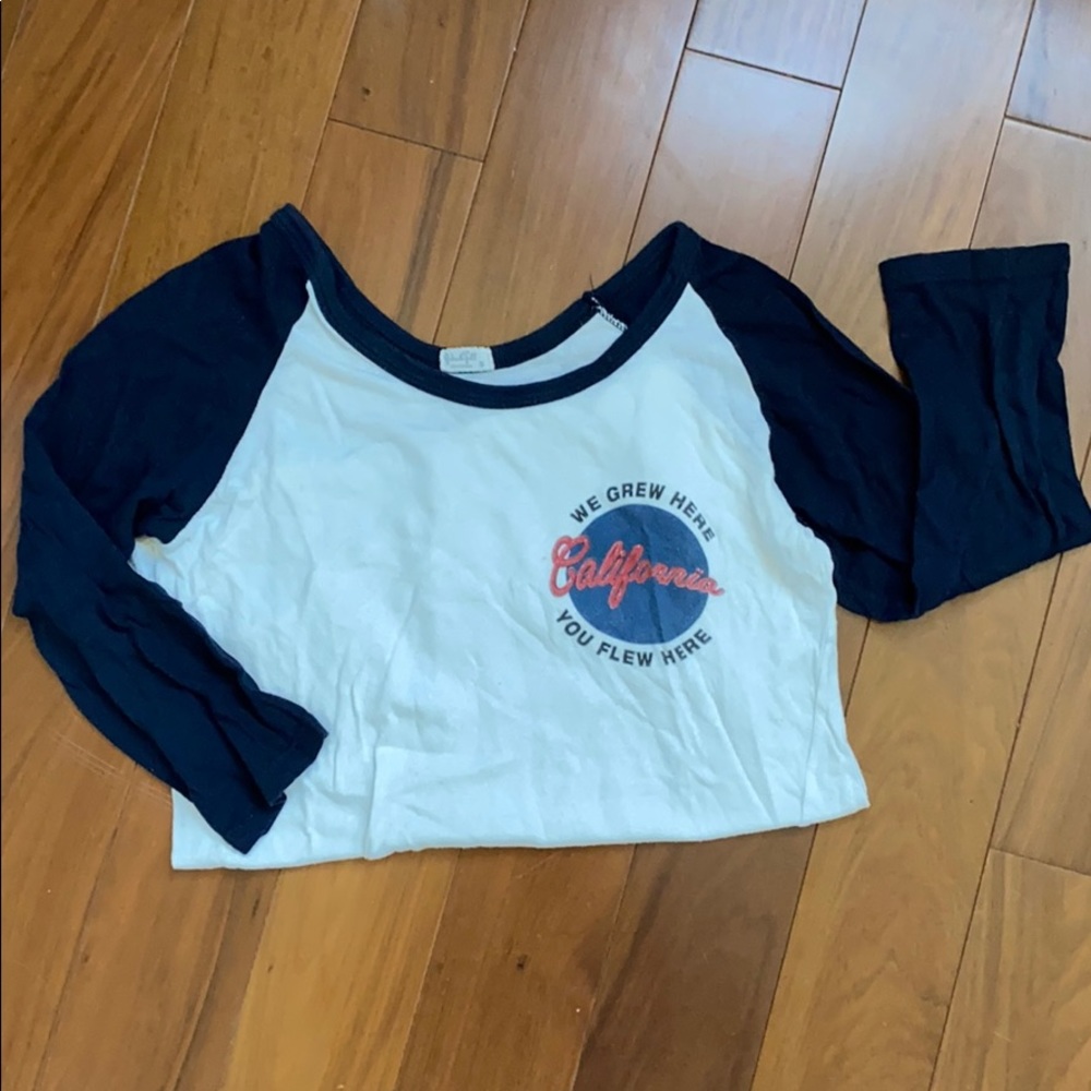 Brandy Melville/John Galt 3/4 sleeve tee